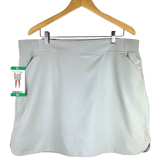 32 Degrees Dresses & Skirts - 32 Degress Cool Skirt With Shorts Attached Gray Violet Size XL